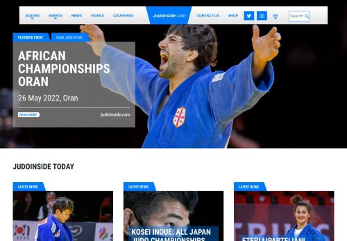 JudoInside, the latest judo results, news, photos, videos and stats

