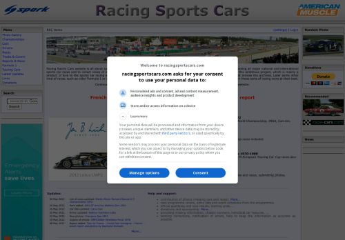
	Racing Sports Cars - Home Page

