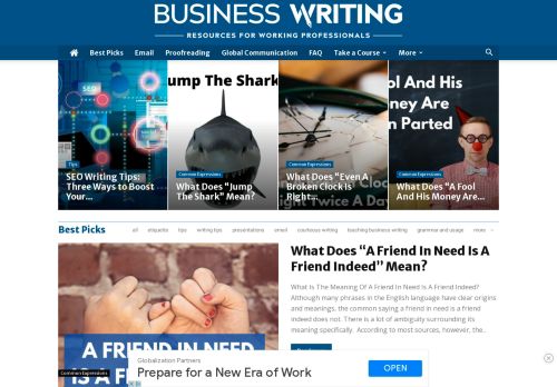 Home - BusinessWritingBlog
