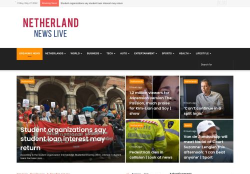 Netherlands News Today - Get the latest Netherlands & World news from Business, Money, Technology, Health, Auto & Other Sectors
