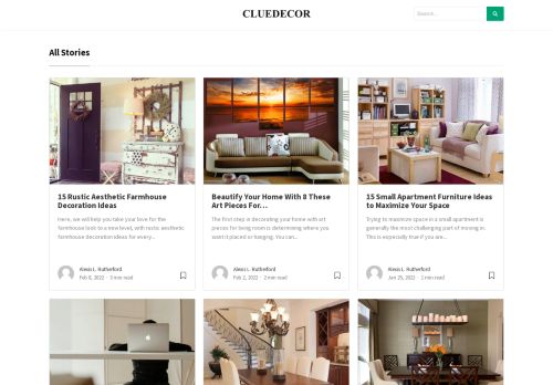 Cluedecor - Home Decorating Ideas
