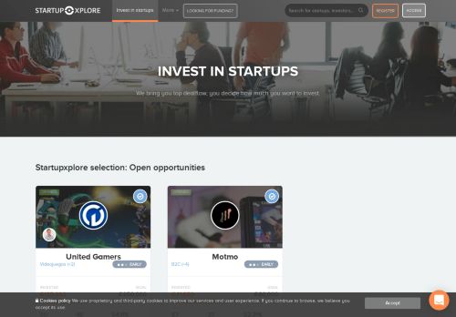 Invest in the best startups with the best investors