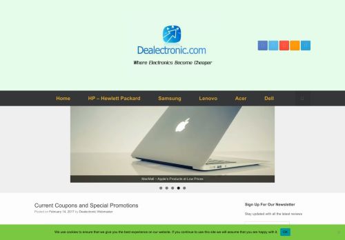 Dealectronic - Where Electronics Become Cheaper

