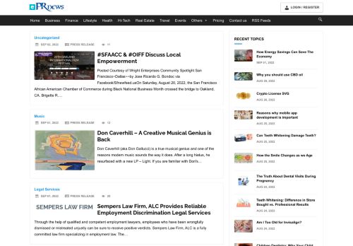 ePRNews: Press Release and Newsroom Media Outlet and Distribution Service