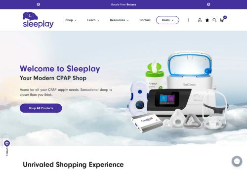 CPAP Machines and Supplies for Sleep Apnea | Sleeplay
