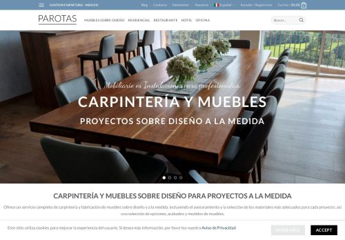 Parota - PAROTAS - Custom Furniture - MEXICO