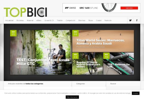 TopBici | Revista digital de bicicletas y ciclismo

