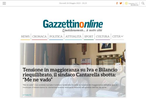 Home - Gazzettino online | Notizie, cronaca, politica, attualità di Catania, Messina e province
