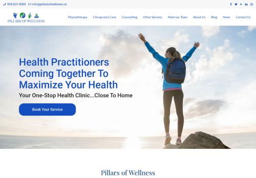 Burlington Physiotherapy, Chiropractic & Counselling I Pillars of Wellness
