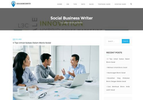 Inspirasi Bisnis Sosial Untuk Anak Muda - Socialbusinesswriter