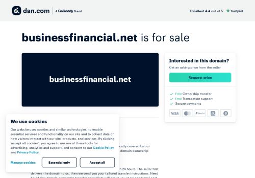 The domain name businessfinancial.net is for sale