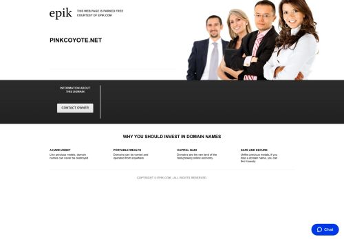 pinkcoyote.net - contact with domain owner | Epik.com
