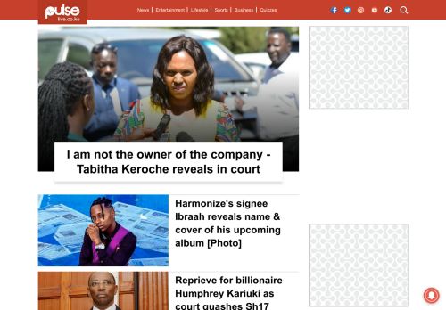 Breaking News & Top Stories | Pulselive Kenya
