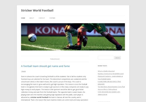 Stricker World Football