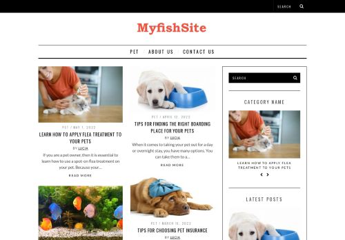 Myfishsite- world of pets
