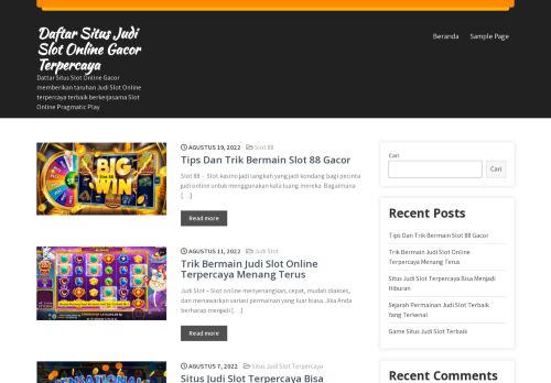 Daftar Situs Judi Slot Online Gacor Terpercaya - Dattar Situs Slot Online Gacor memberikan taruhan Judi Slot Online terpercaya terbaik berkerjasama Slot Online Pragmatic Play