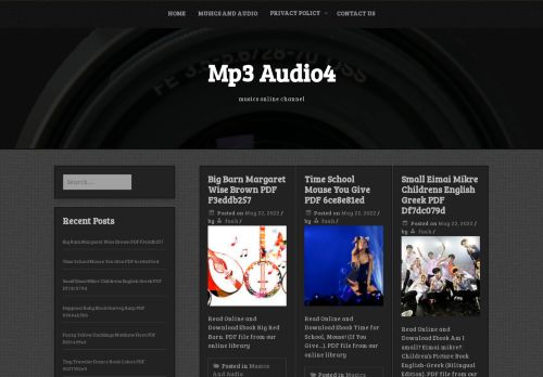 Mp3 Audio4 – musics online channel