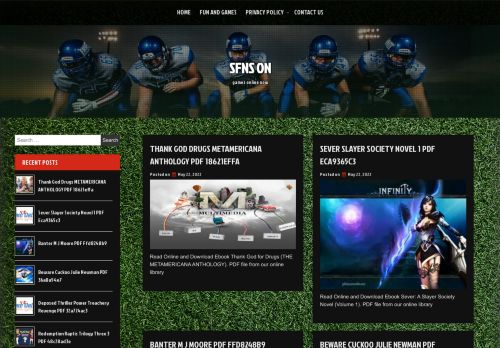 SFNS ON – games online now