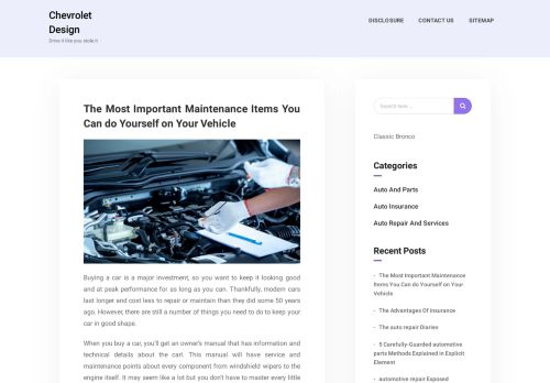 Chevrolet Design – Drive it like you stole it
