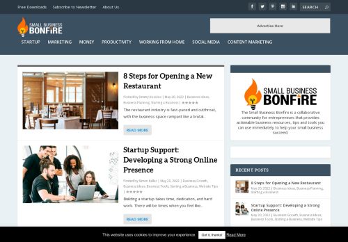 Small Business Bonfire - Actionable small business resources to help startups succeed