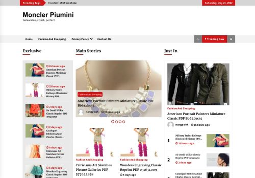 Moncler Piumini – fashionable, stylish, perfect