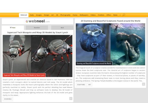 Webneel.com | Graphic Design Inspiration, Art, Photography, 3D | Webneel.com