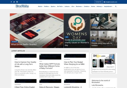 
			Broowaha Blog - Top Blog Website for Latest Posts on Various Trending Topics		