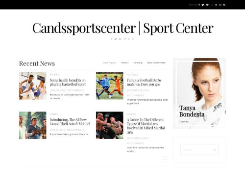 Candssportscenter | Sport Center