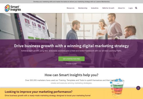 Digital marketing strategy advice - Smart Insights Digital Marketing