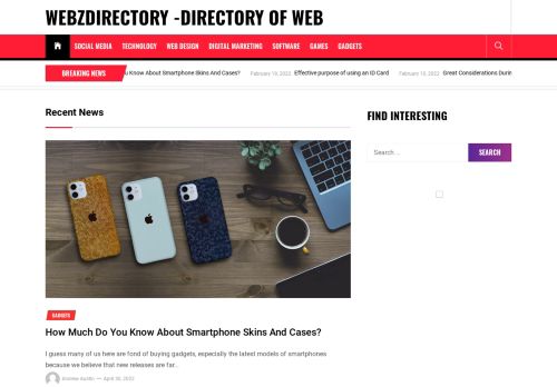 Webzdirectory -Directory of Web