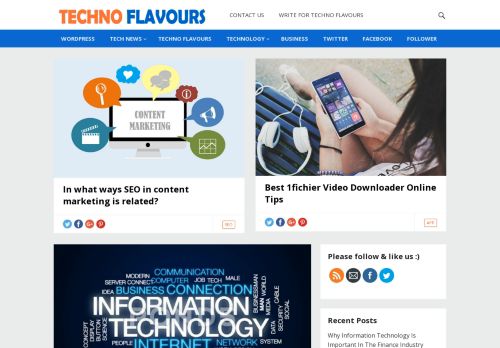 Techno Flavours-Introducing you to the Flavours of Technology