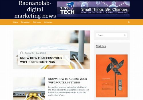 Raonanolab-digital marketing news