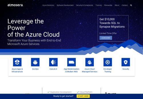 Atmosera: Azure-Managed Cloud Services | Azure Expert MSP