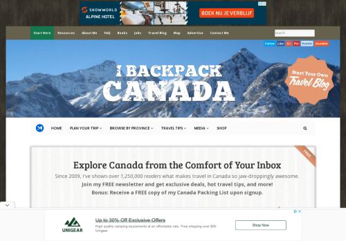 I Backpack Canada | Canadian Travel Blog | Travel Guide
