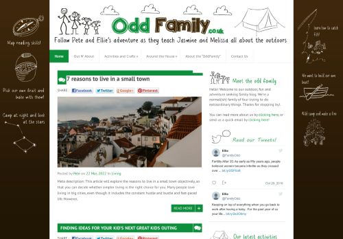 Oddfamily.co.uk. A parenting blog where the children run the show - On the outside they look like children, inside they ARE MONSTERS!!!