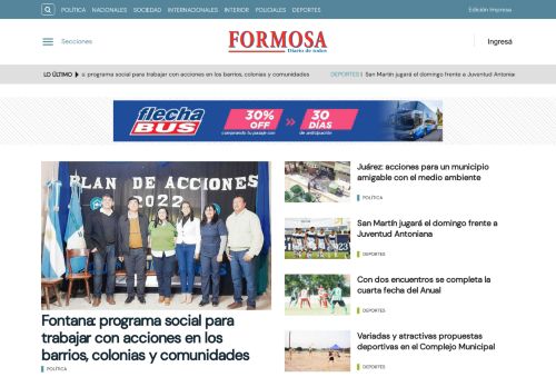 Diario Formosa | El Consejo Federal discute sobre la Hidrovía Paraná-Paraguay