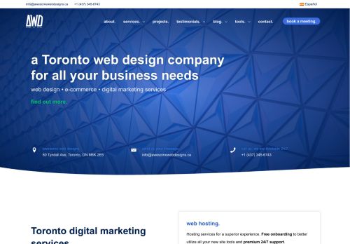 Toronto Web Design & Digital Marketing Services • Awesome Web Designs