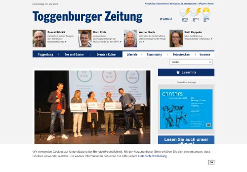Toggenburger Zeitung - Toggenburger Zeitung