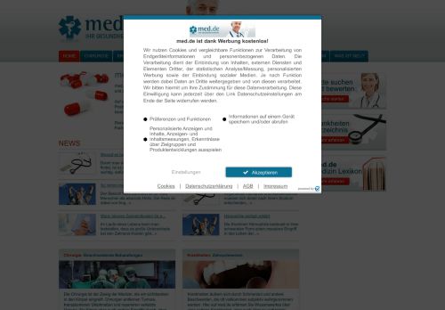 med.de - Ihr Medizinportal | Chirurgie | Krankheiten | Gesundheit | Arztsuche