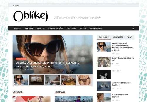 Oblikej.cz - Váš online rádce v módních trendech a oblékání