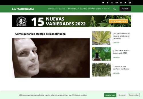 La Marihuana - Portal De Noticias Y Foros En Español
