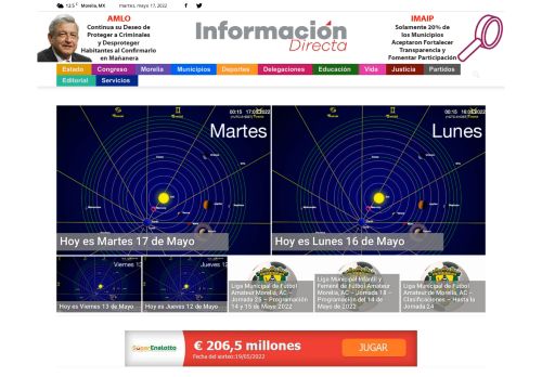 InformaciÃ³n Directa / Noticias Morelia / Noticias Michoacan - PeriÃ³dico InformaciÃ³n Directa, Noticias de Morelia, MichoacÃ¡n