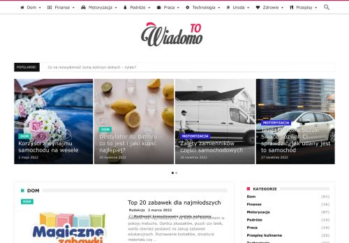 WiadomoTo - Blog tematyczny
