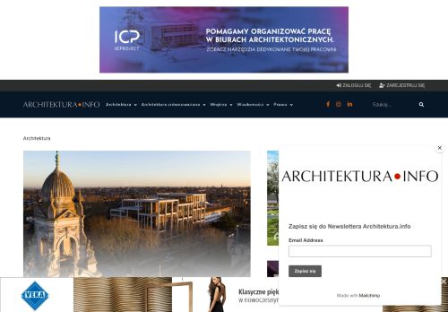 Architektura.info - serwis architektoniczny dla architektów i inwestorów.  - Architektura