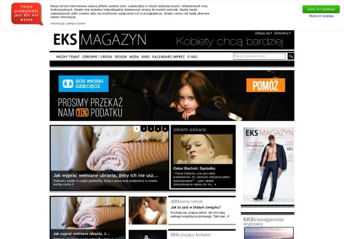  EksMagazyn – ekskluzywny magazyn dla kobiet: seks, m??czy?ni, design, zdrowie, uroda, moda, imprezy, kino, recenzje, wywiady