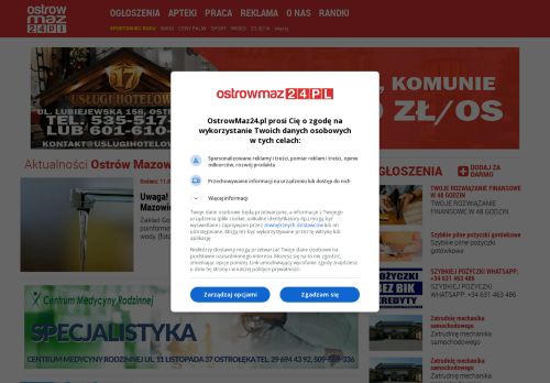 Ostrów Mazowiecka internetowy portal OstrowMaz24.pl