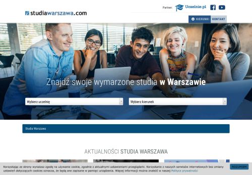 Studia w Warszawie - 67 uczelni - kierunki, ceny, zasady rekrutacji