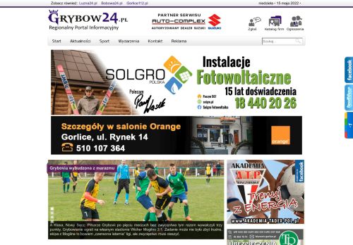 Grybow24.pl - Regionalny Portal Informacyjny