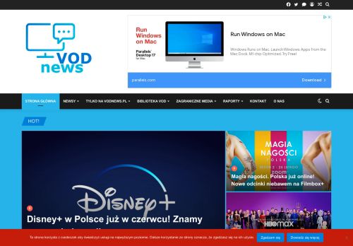 VODnews | Portal informacyjny o serwisach VOD i TV Online
