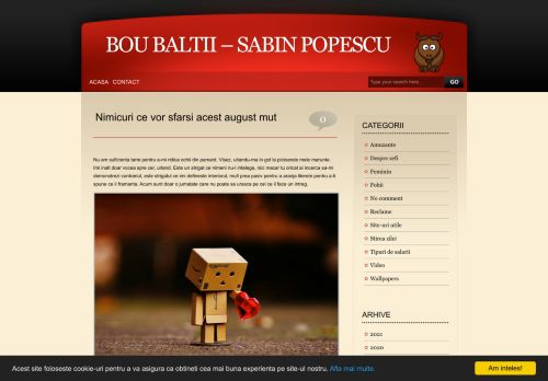 Bou Baltii – Sabin Popescu